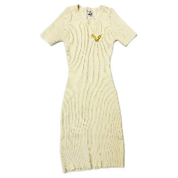 Solo Logo Ribbed Dress