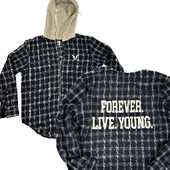 Forever. Live. Young Plaid