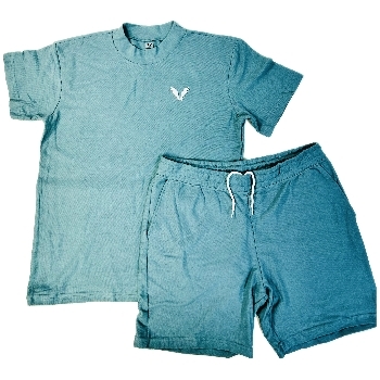 Mock Neck Premium Shortset