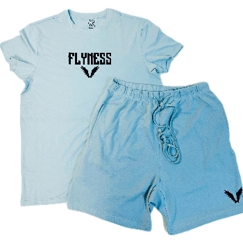 FLYNESS Lt. Blue Shortset