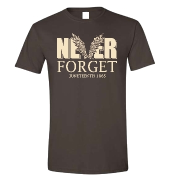 NEVER FORGET Juneteenth